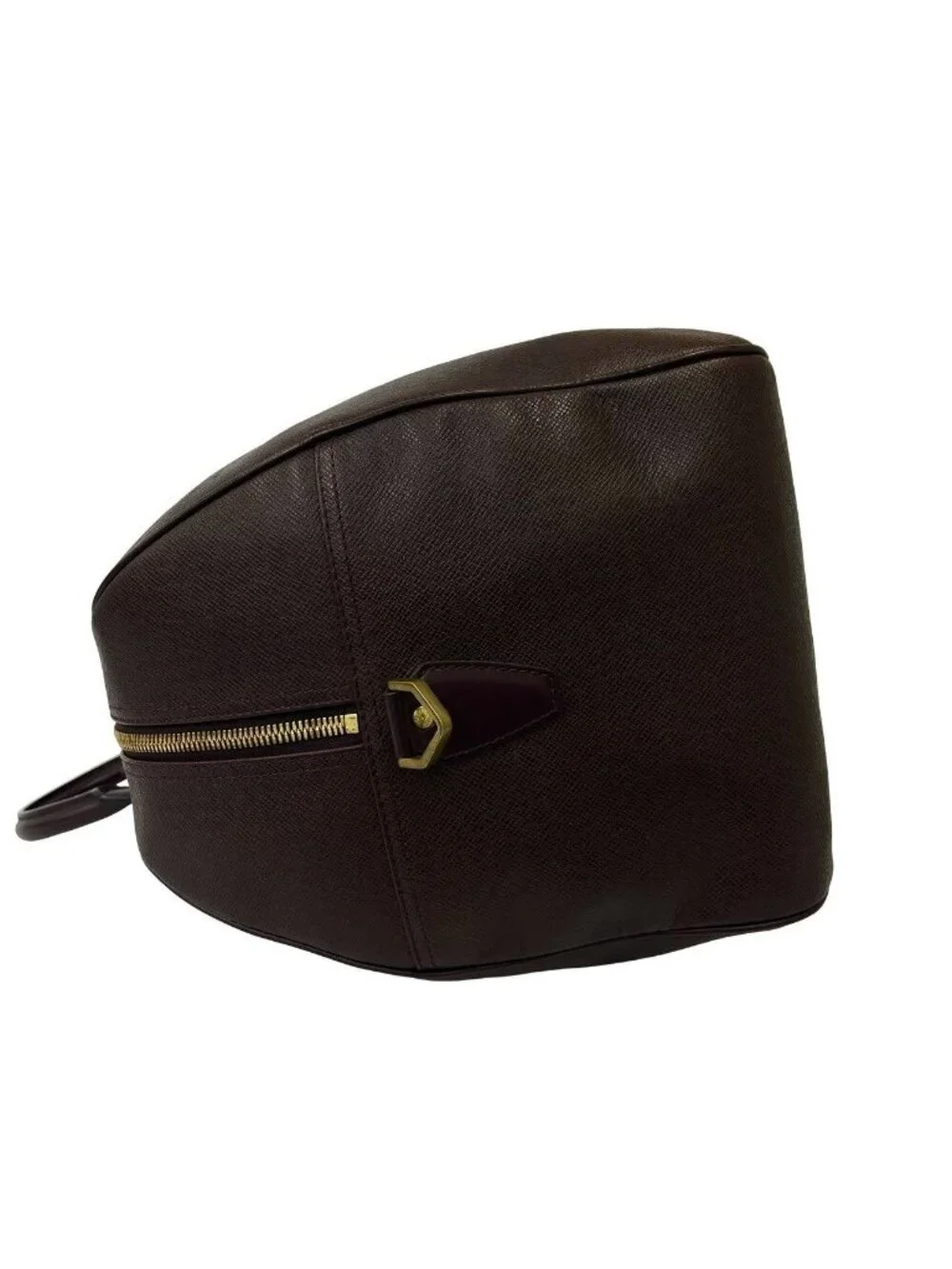 Louis Vuitton Vintage Kendal PM Taiga Leather 2-Way Boston Bag Acajou